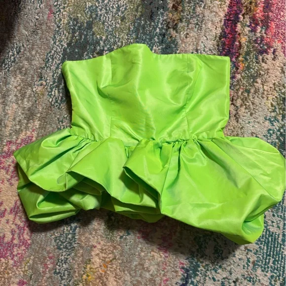 Zara Voluminous Peplum Top - Picture 5 of 8